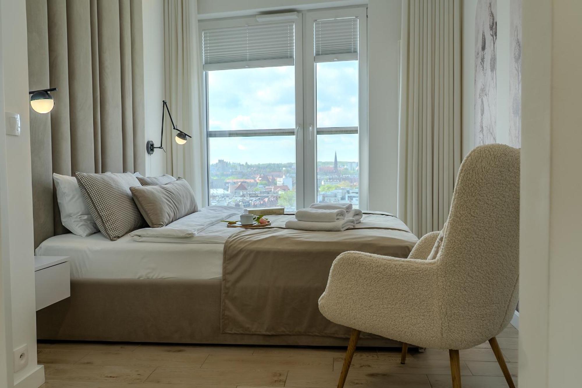 Urban Apartments Luxury Skyline Sokolska Towers 30A, 2 Free Garages, Gym & Sauna, Self Check-In Katowice Zewnętrze zdjęcie
